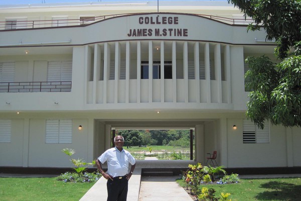 College James M. Stine (CJMS) is constructed