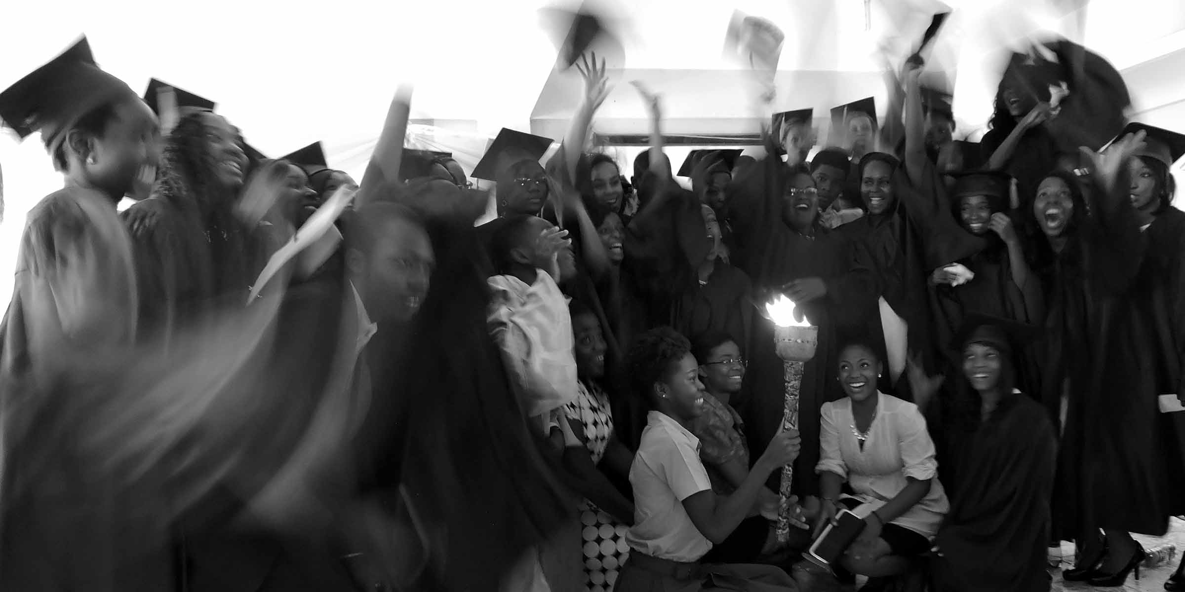 Celebrating First Graduation